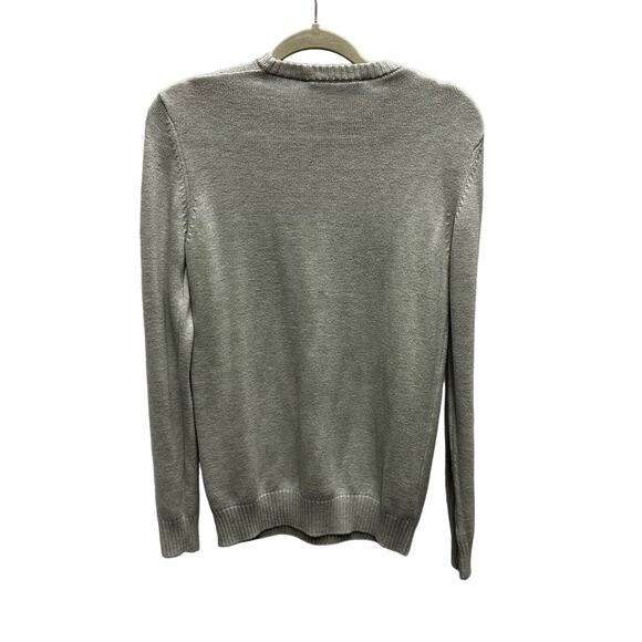 H&M Been Waiting Forever Gray Holiday Sweater Sz 14 years + - Picture 2 of 5